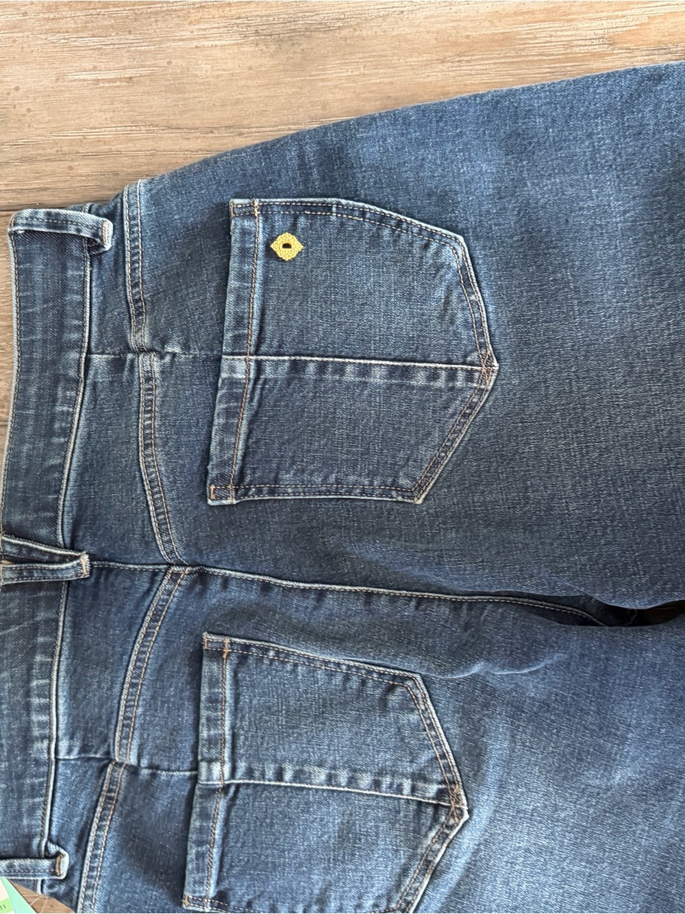 Democracy Skyrise Barrel Dark Blue Denim Jeans - Picture 11 of 12